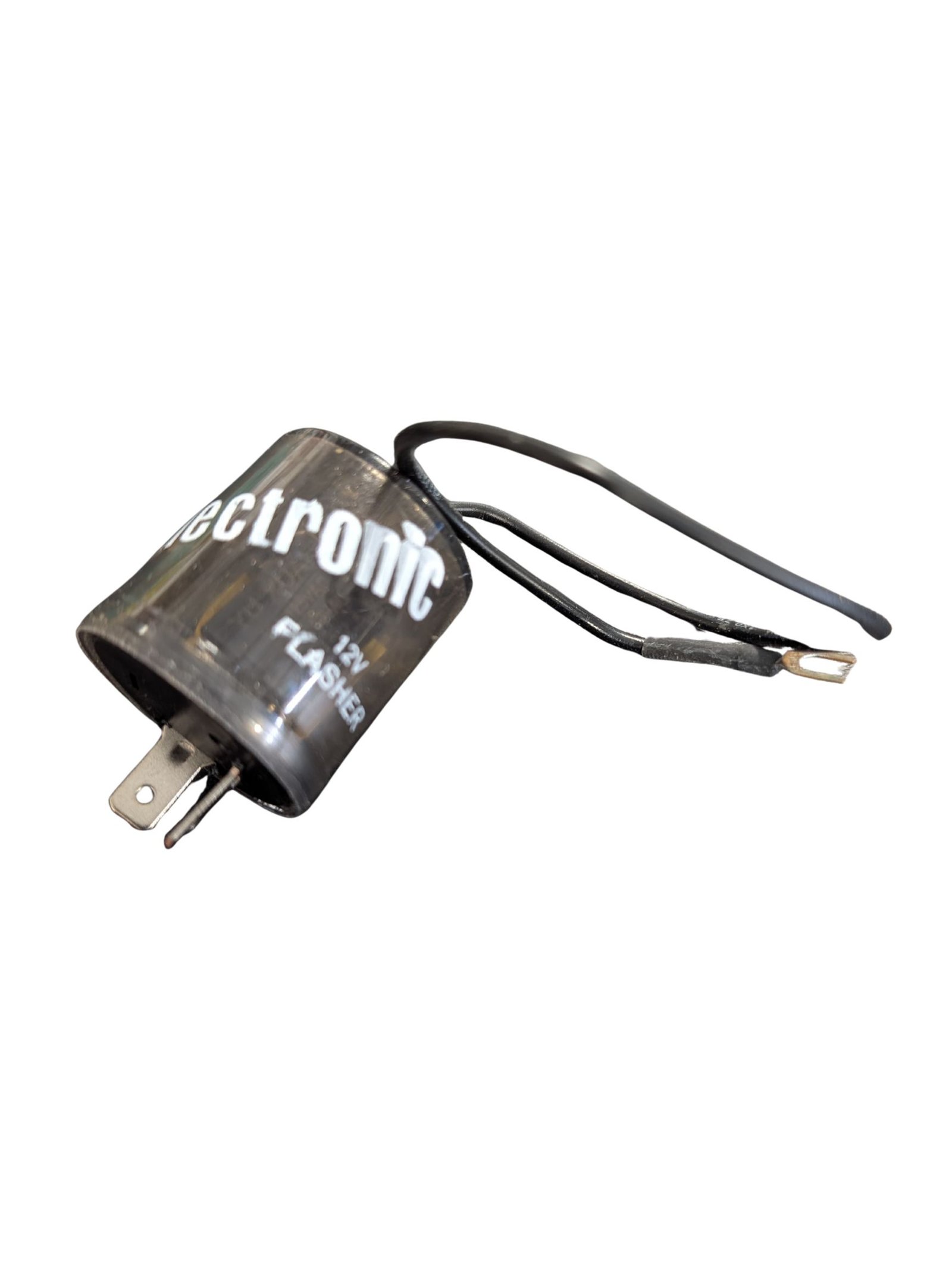 Electronic turn signal flasher with ground wire, the turn signal fix for classic cars