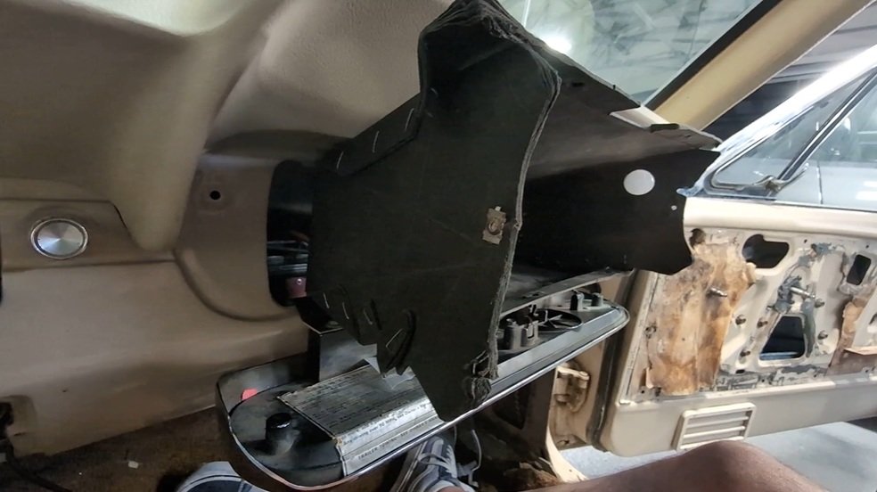 mustang glove box insert