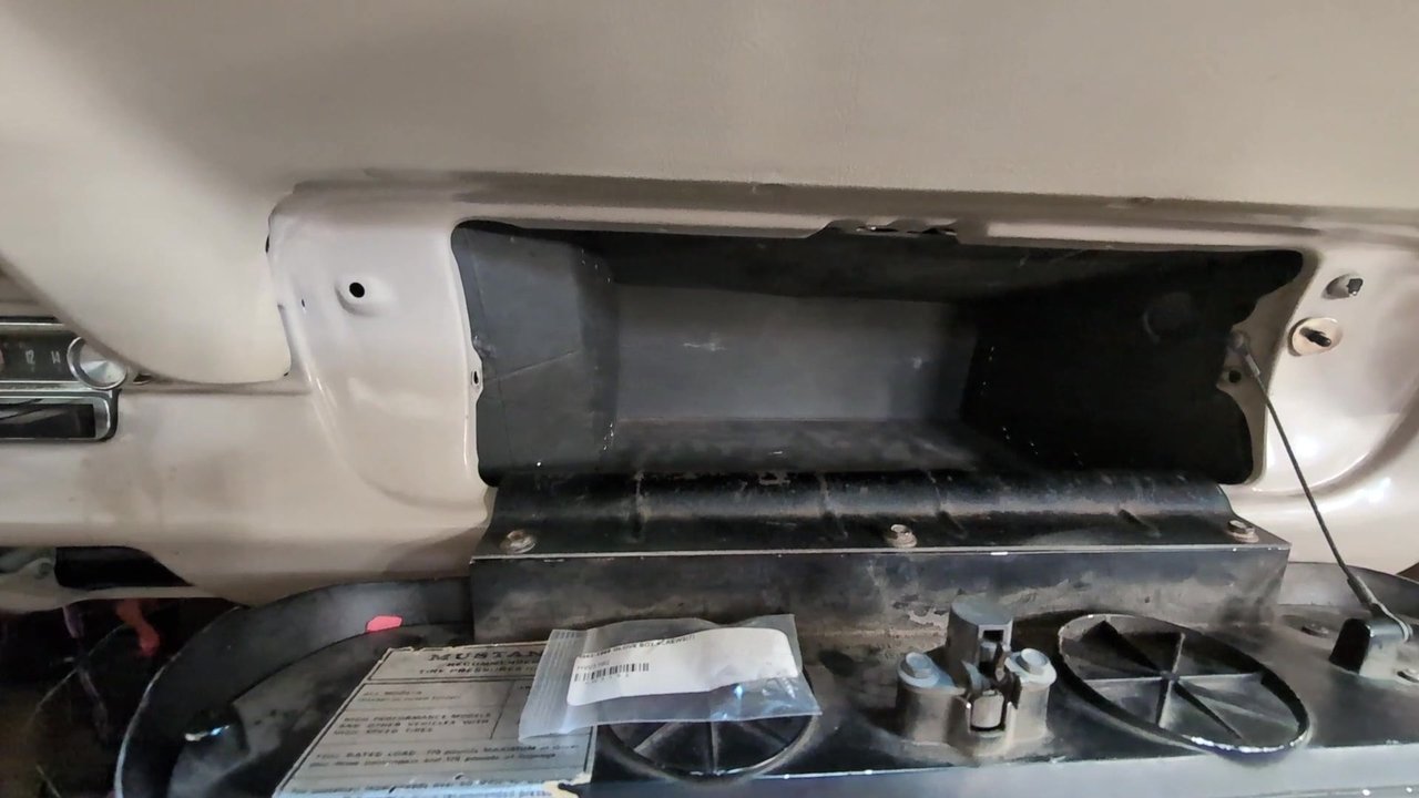 mustang glove box liner
